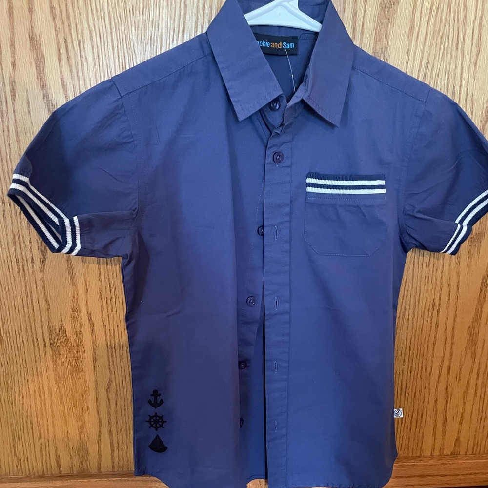 NWT Sophie and Sam Nautical shirt